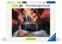 RAVENSBURGER 12000801 Puzzle 1500 Teile Der Wasserfall im Red Canyon