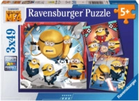 RAVENSBURGER 12001061 Kinderpuzzle 3 x 49 Teile Noch immer unverbesserlich