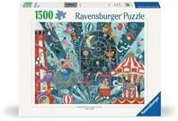 RAVENSBURGER 12000797 Puzzle 1500 Teile Willkommen beim Zirkus