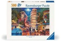 RAVENSBURGER 12000709 Puzzle 500 Teile Abends in Pisa