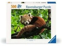 RAVENSBURGER 12000369 Puzzle 500 Teile S&uuml;&szlig;er roter Panda