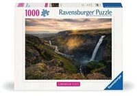 RAVENSBURGER 12000110 Puzzle 1000 Teile Haifoss auf Island
