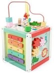 FISHER PRICE 700928 Fisher Price Holz Motorik-W&uuml;rfel Activity Cube