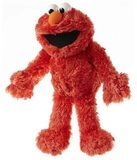 LIVING PUPPETS S707 Sesamstrasse Handpuppen 35 cm Elmo