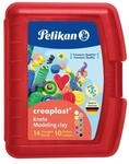 Knetmasse Creaplast Kinderknete 198/10R rot, 10 Farben, 240g