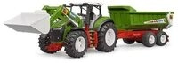BRUDER 03452 ROADMAX Traktor mit Frontlader und Kippanh&auml;nger