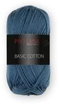 Pro Lana Basic Cotton Wolle Farbe 68 petrol 50 g Baumwolle