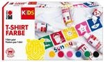 Marabu KiDS T-Shirt Farbe, Stoffmalfarbe f&uuml;r Kinder, 6 x 80 ml
