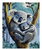 SCHIPPER 609240907 Malen nach Zahlen Koala mit Baby