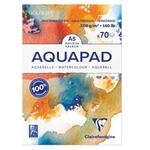 Clairefontaine Aquarellblock Goldline 14,8x21 300g feink&ouml;rnig