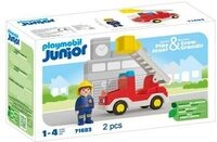 PLAYMOBIL&reg; 71683 JUNIOR: Feuerwehrleiterfahrzeug