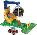 HOTWHEELS HTP18 Hot Wheels Monster Trucks Arena Smashers: Rhinomite Chargin