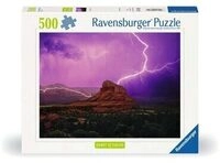 RAVENSBURGER 12000779 Puzzle 500 Teile Pinke Gewitterstimmung
