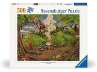 RAVENSBURGER 12000777 Puzzle 500 Teile Bei der Waldhexe