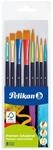 Pelikan Pinselset Premium mit 8 Synthetikpinseln