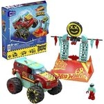 MATTEL HNG53 MEGA Hot Wheels Monster Trucks Demo Derby Extreme-Stunt Set