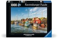 RAVENSBURGER 12000584 Puzzle 1000 Teile Romantische Hafenwelt von Ahrenshoop