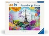 RAVENSBURGER 12000772 Puzzle 500 Teile Postkarte aus Paris