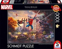 SCHMIDT SPIELE 59957 Puzzle 1000 Teile Spider-Man and Friends, The Ultimate Alliance