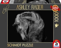SCHMIDT SPIELE 58543 Puzzle 1000 Teile Power, Pferd, Im Zeichen der St&auml;rke