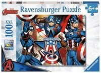 RAVENSBURGER 12001073 Kinderpuzzle 100 XXL Teile Der erste Avenger
