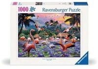 RAVENSBURGER 12000574 Puzzle 1000 Teile Pinke Flamingos