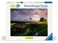 RAVENSBURGER 12000642 Puzzle 500 Teile Reisfelder im Norden von Bali