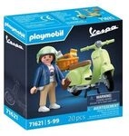 PLAYMOBIL&reg; 71621 1969 Vespa 150 Sprint Veloce, Hellgr&uuml;n