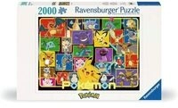 RAVENSBURGER 12001130 Puzzle 2000 Teile Leuchtende Pok&eacute;mon