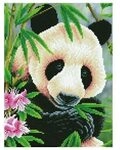 DIAMOND DOTZ DD7040 Diamond Painting Panda Prinz - Ge&uuml;bte