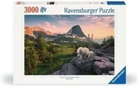RAVENSBURGER 12000809 Puzzle 3000 Teile Almbock mit Baby
