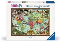 RAVENSBURGER 12000569 Puzzle 1000 Teile Mit Fahrrad um die Welt
