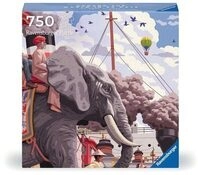 RAVENSBURGER 12001201 Puzzle 750 Teile Around the world in 80 days