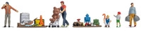NOCH 16282 H0 Figuren-Themenwelt &bdquo;Flohmarkt&ldquo;