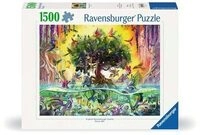 RAVENSBURGER 12000798 Puzzle 1500 Teile Das Einhorn aus dem See und seine Freunde