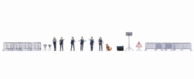 NOCH 16260 H0 Figuren-Themenwelt &ldquo;Polizeieinsatz&rdquo;