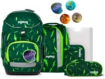 ERGOBAG 01298-90196-10 Pack 6-teiliges Schulrucksack-Set B&auml;rtastisch, gr&uuml;n