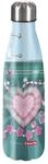 Step by Step Isolierte Edelstahl-Trinkflasche "Glitter Heart Hazle"