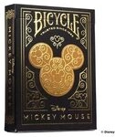 BICYCLE&reg; 040300 Disney - Black & Gold Mickey