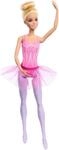MATTEL HRG34 Barbie Ballerina Puppe, blond mit lila T&uuml;t&uuml;