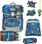SCOUT S75460403500 Schulranzen-Set 4-teilig Neo Exklusiv LED Planets