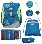 Scout Alpha Schulranzen-Set 4tlg. Deep Sea