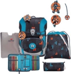DERDIEDAS D8510185 Schulrucksack-Set 5-teilig Ninja Fighter ErgoFlex Tiny