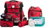 School-Mood Champion Maxx Pro Kai (Ninja), 7-tlg. Schulranzenset