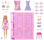 MATTEL HXD58 Barbie Traumkleiderschrank mit Puppe