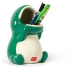 LEGAMI PHS0005 Keramik-Stiftehalter Dino - Desk Friends