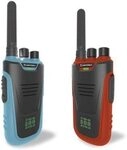 KIDYWOLF KIDYTALK-BR Walkie-Talkies mit Taschenlampe blau/rot