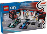 LEGO&reg; City 60444 F1&reg; Garage mit Mercedes-AMG & Alpine Rennautos