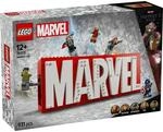 LEGO&reg; Marvel Super Heroes 76313 MARVEL Logo & Minifiguren