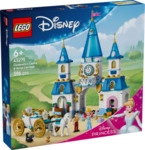 LEGO&reg; Disney Princess 43275 Cinderellas Schloss und Pferdekutsche